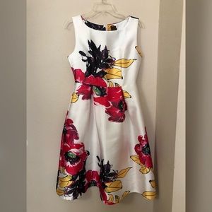 Long floral dress